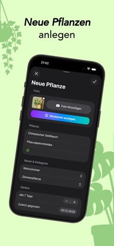 FloriNote - Pflanzenpflege screenshot
