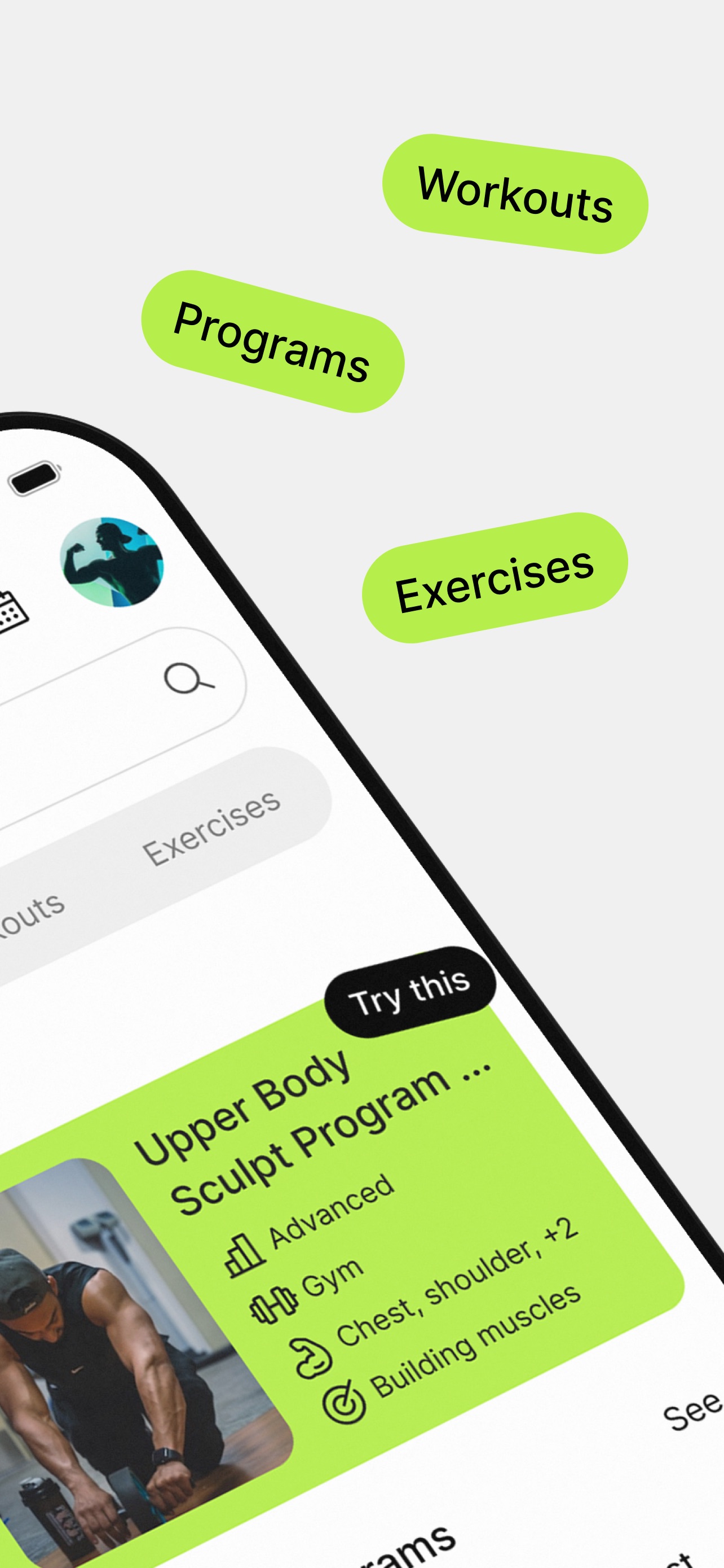 Screenshot 2 of Novalive: Workout & Nutrition