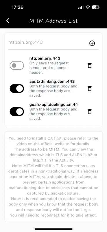 Nan - Packet Capture screenshot 3 of 7