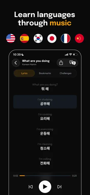 Langbeats screenshot 1