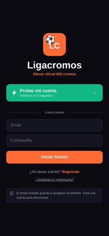 LigaCromos screenshot