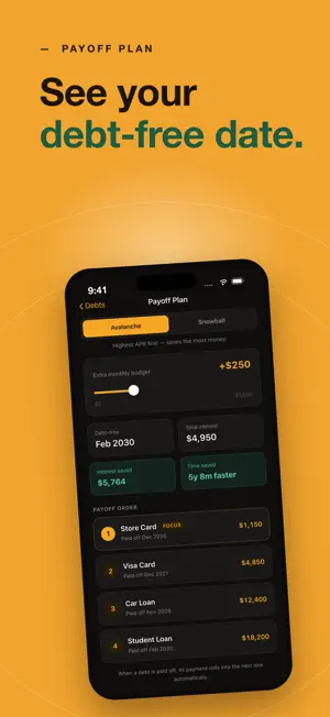 Hourglass: Debt Payoff screenshot 3