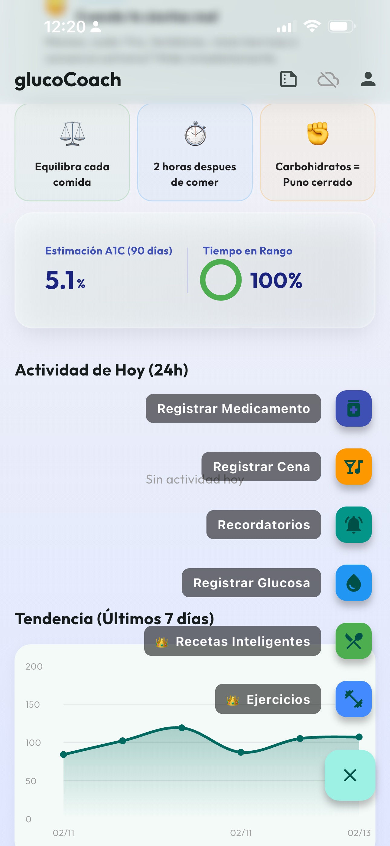 Screenshot 5 of GlucoCoach