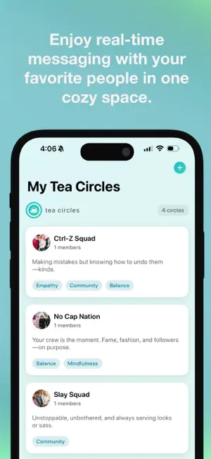 TeaCircle screenshot 1