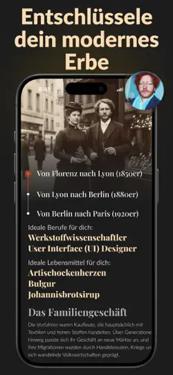 Screenshot von True Heritage & Ancestry: EDNA auf dem iPhone 3