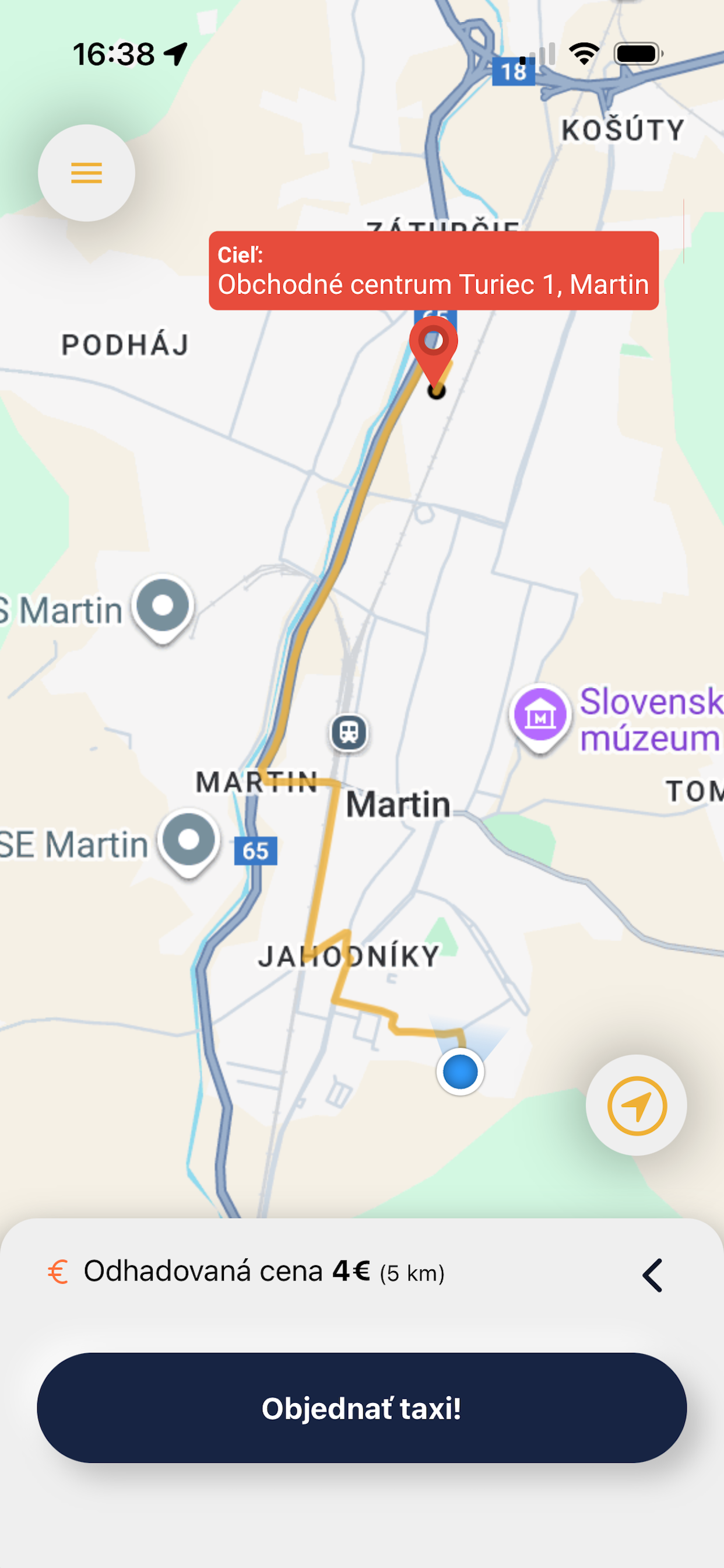 Bugo Taxi Martin