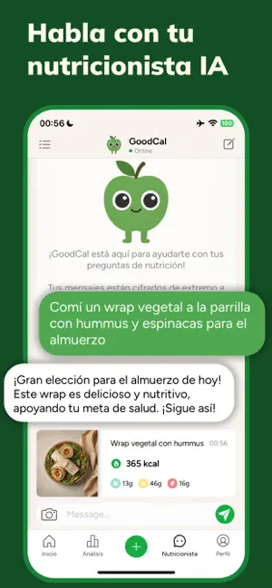 Contador de Calorias: GoodCal iPhone screenshot 4