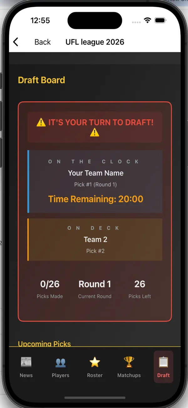 Screenshot #1 pour AltFantasy Sports mobile