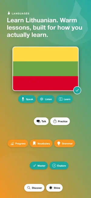 Learn Lithuanian - LingFast screenshot 1