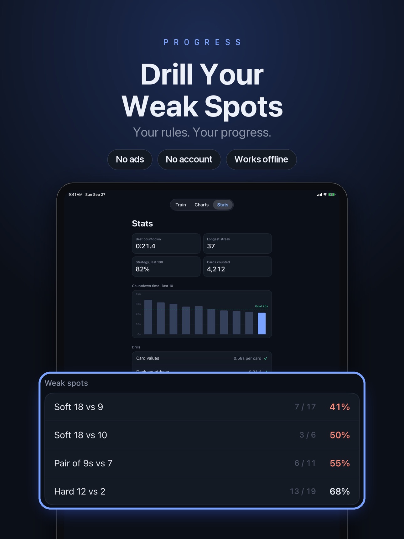 Screenshot 12 of Running Count: Card Counting
