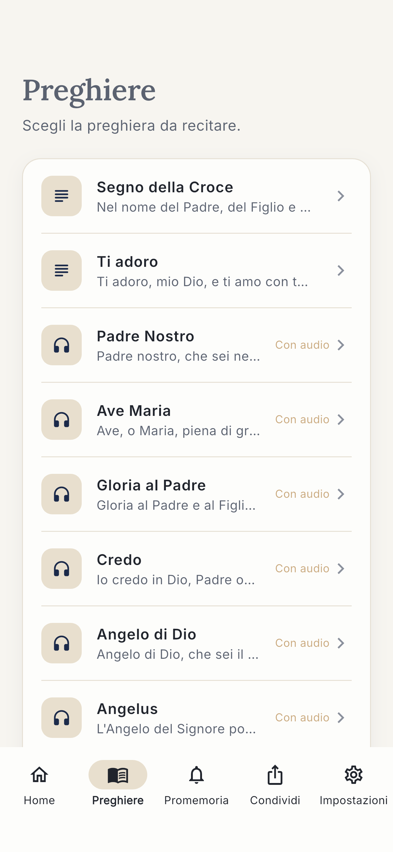 Padrenostro.it screenshot 2