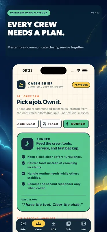 Dear Passengers Panic Playbook screenshot 3 of 3