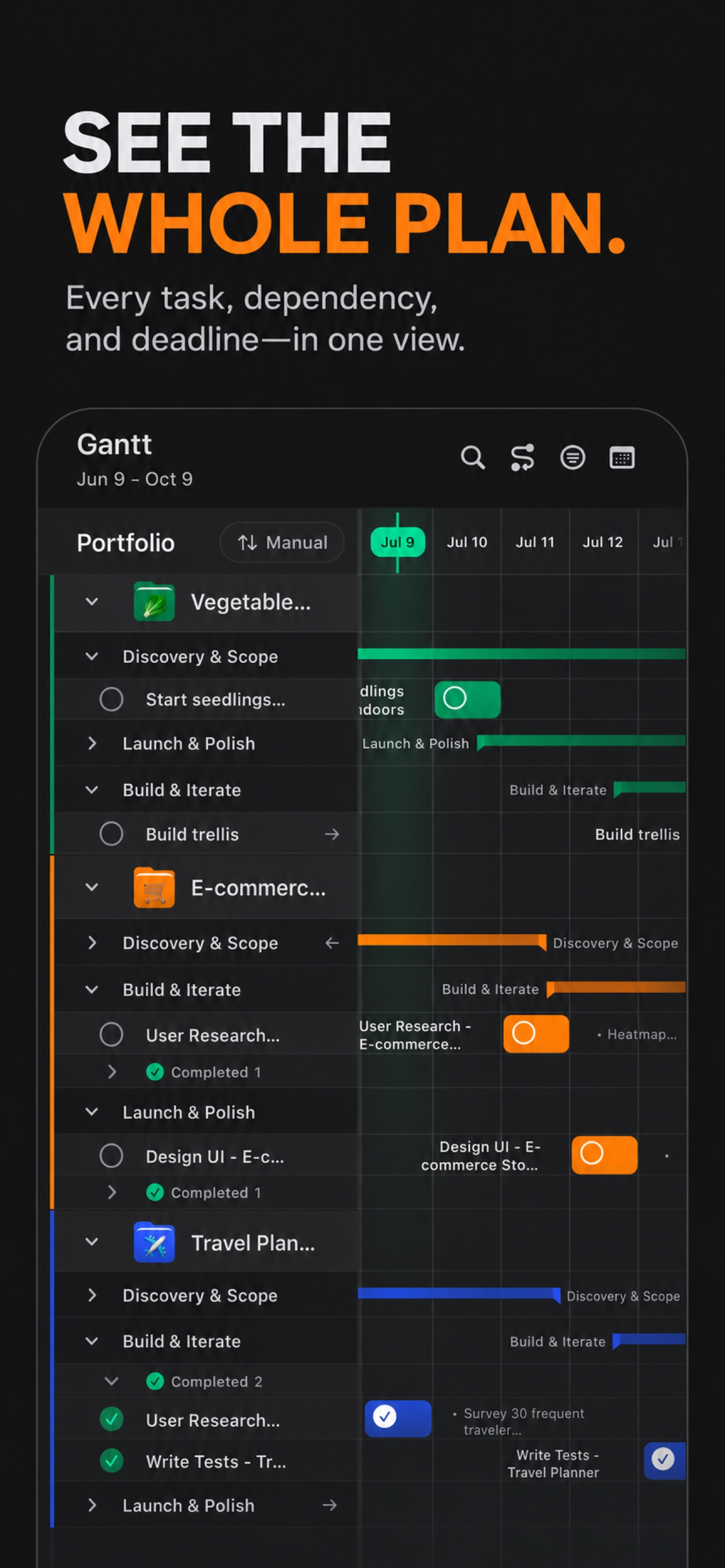 Projectholic: Project Planner screenshot 2