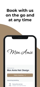 Mon Amie Hair Design screenshot #1 for iPhone