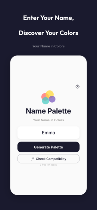 NamePalette Screenshot 1 of 4