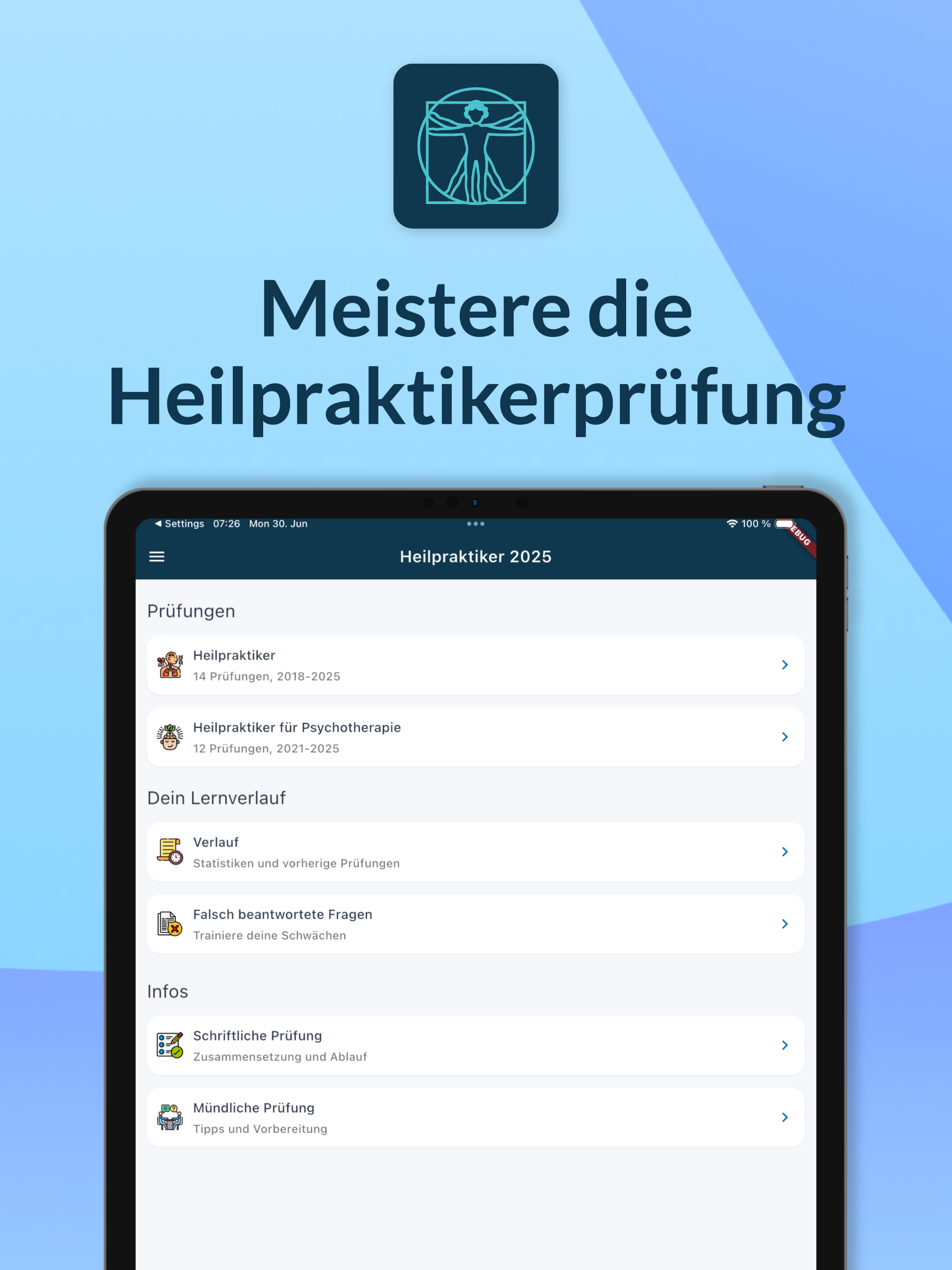 Heilpraktiker Prüfungen 2026