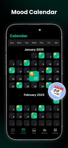 Gratitude Journal - Mood Meter iPhone screenshot
