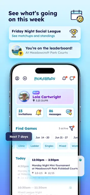 Pickleheads - Play Pickleball screenshot 2