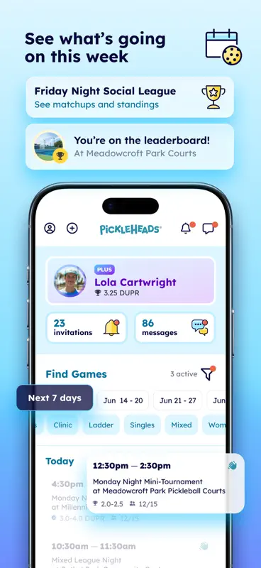 Pickleheads - Play Pickleball screenshot 2 of 10