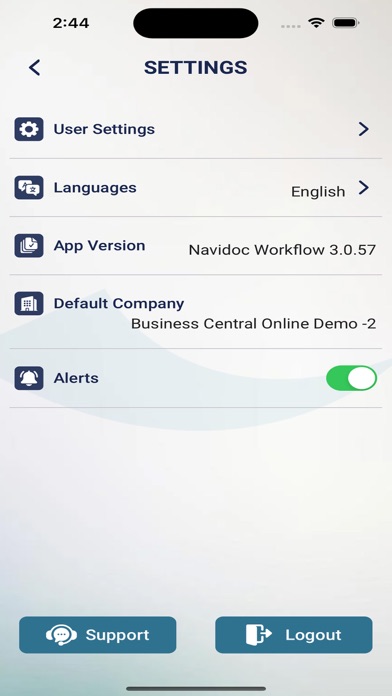 Navidoc Workflow Screenshot