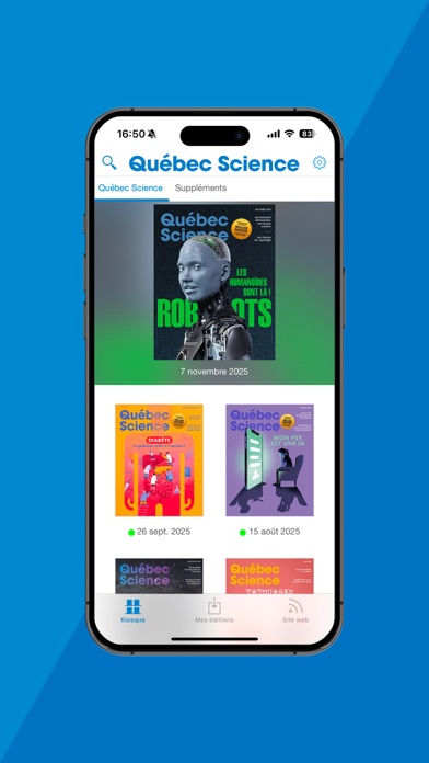 Screenshot #1 pour Québec Science