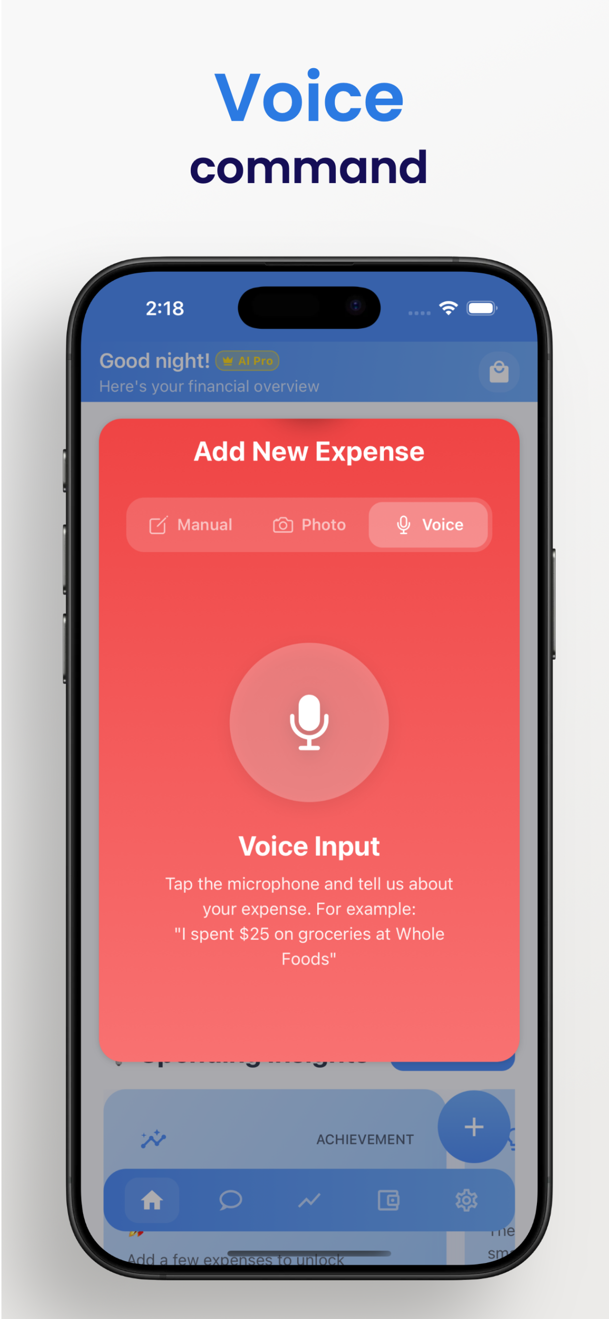 Expense Tracker: AI Receipt