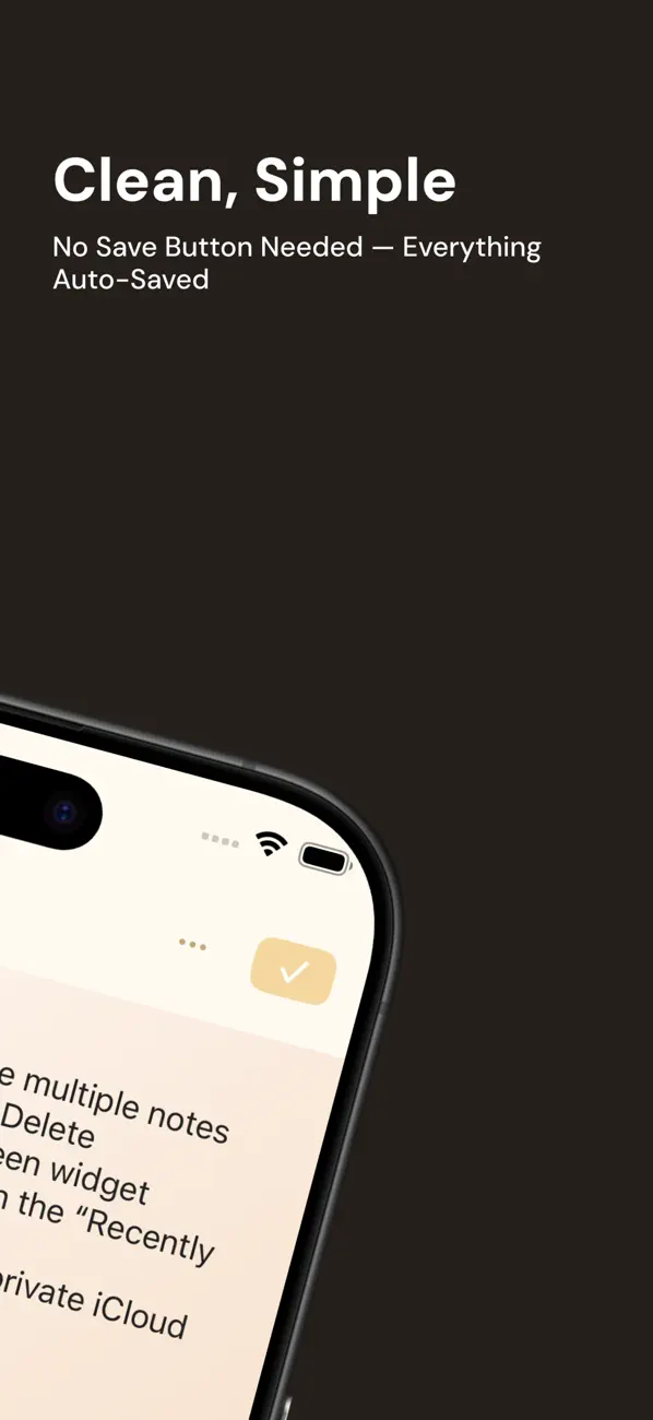 #2. QuickNote - Easy notes (iOS) Podle: Linh Phan Nhat Khanh