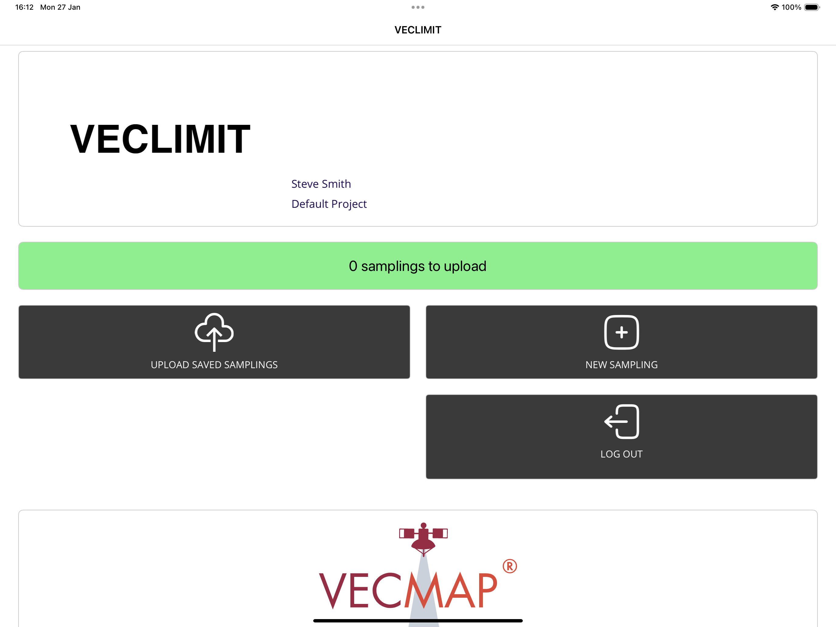 VECMAP Helsinki screenshot 2