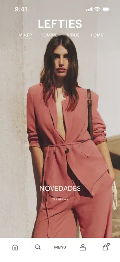 Captura de pantalla de Lefties - Moda Online en iPhone 1