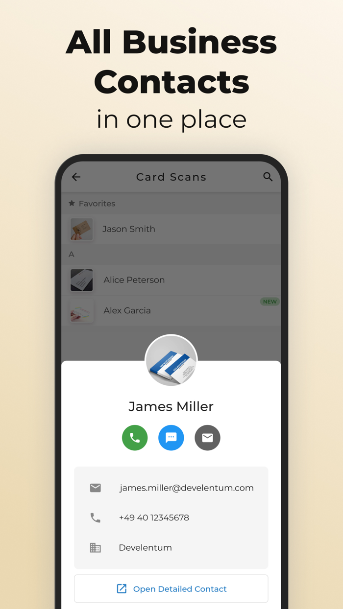 Digital Business Card - Cardz