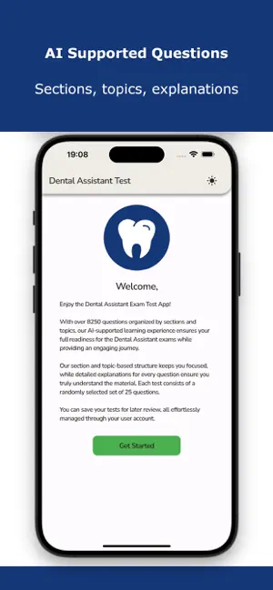 Dental Assistant Exam Test screenshot 2