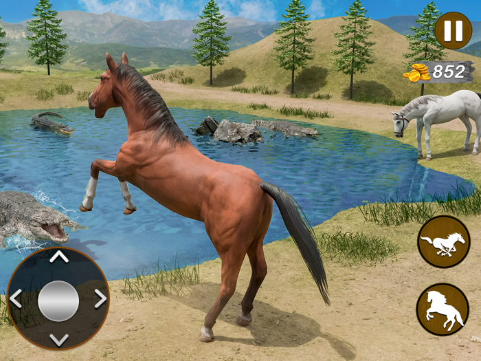 Wilderness Horse Racing Game