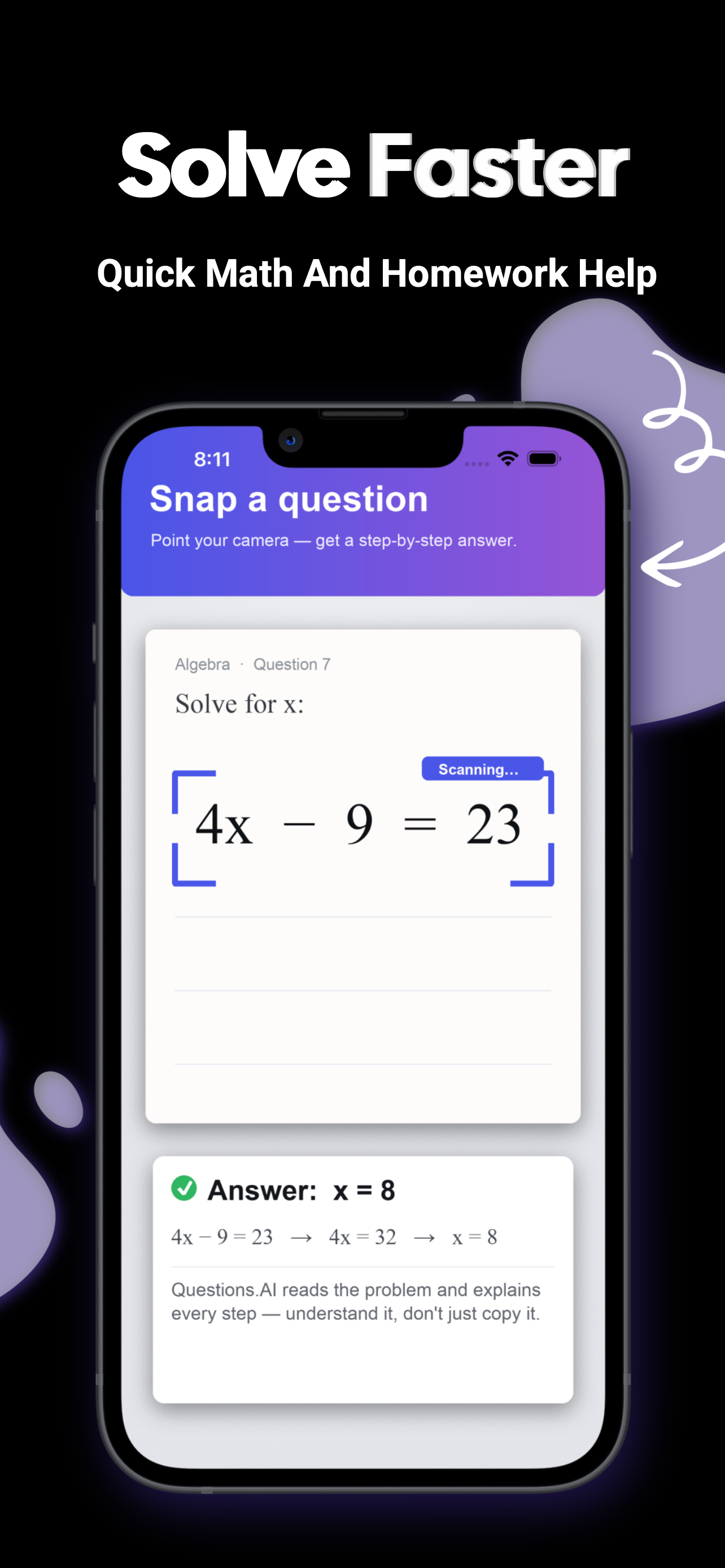 QuestionsAI-Photo Solver screenshot 2