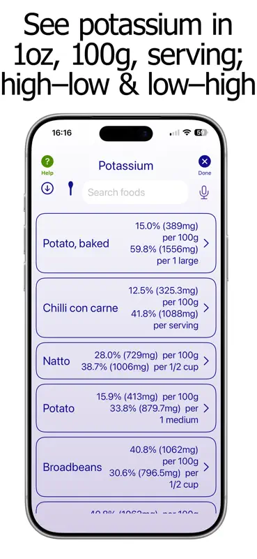 Potassium Counter & Tracker screenshot 7 of 10
