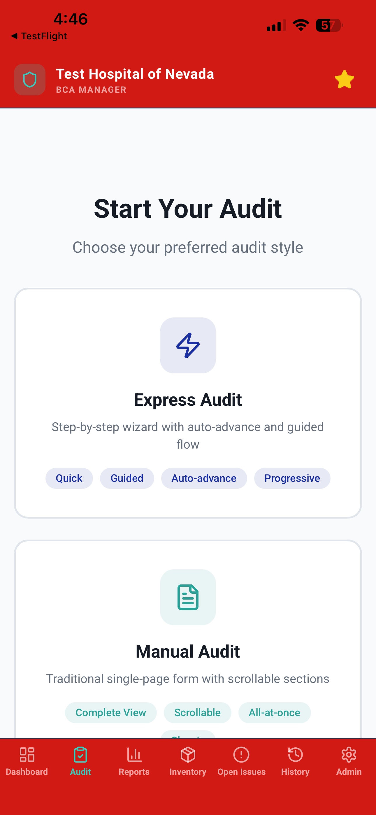 Screenshot 3 of BCA Manager