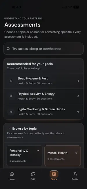 SelfInsight: Know Yourself screenshot 4