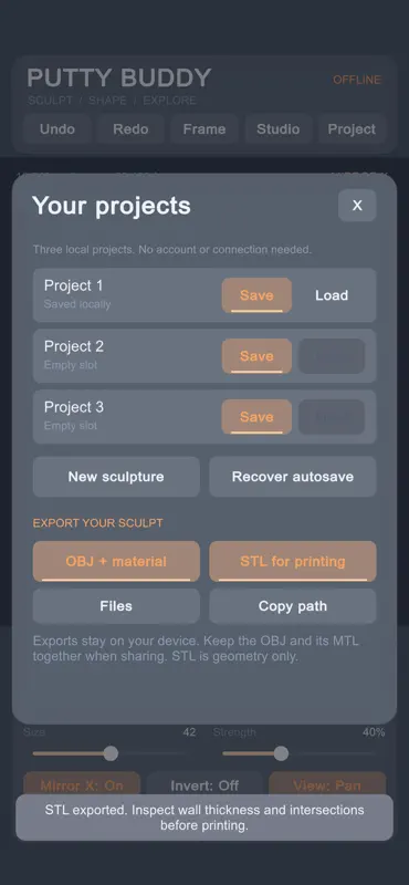 Putty Buddy screenshot 3 of 6