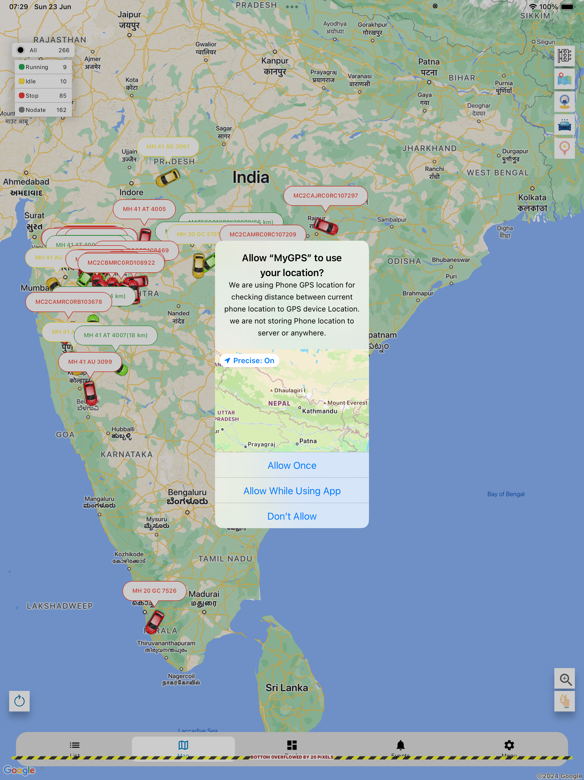 My Gps live