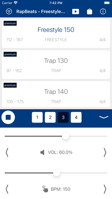 RapBeats - Rap, HipHop, Trap Screenshot