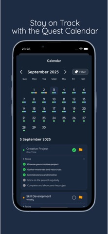 RPG Habit Tracker screenshot