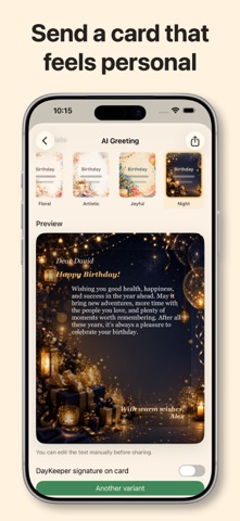 DayKeeper: Birthdays & More Screenshot 3 of 10