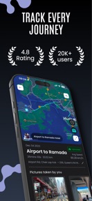 Track My Journey - Travel Log screenshot