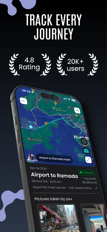 Track My Journey - Travel Log screenshot 1 of 5