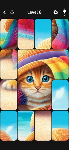 Cat Puzzles. iPhone screenshot