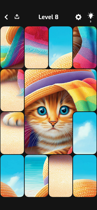 Cat Puzzles. Screenshot 5 of 8