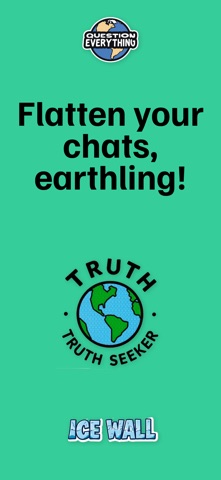 Flat Earth Stickers screenshot