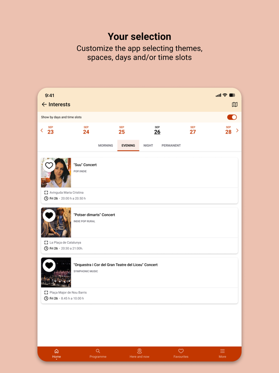 Mercè - Festa de Barcelona iPad screenshot 7 - Entertainment app