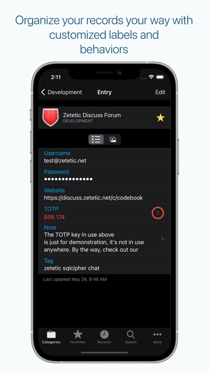 Codebook Password Manager screenshot-6