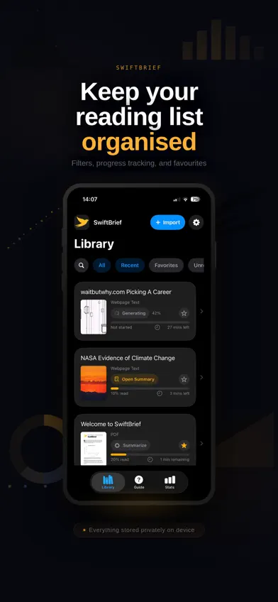 SwiftBrief screenshot 5