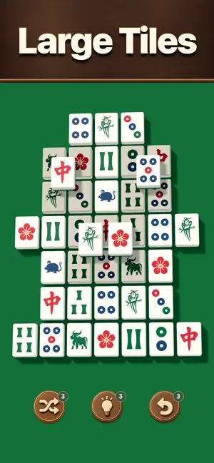 Mahjong for Seniors: Big Tiles screenshot 2